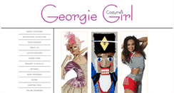 Desktop Screenshot of georgiegirlcostumes.com